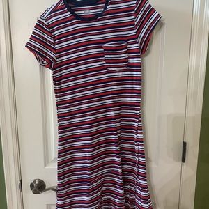 Striped T-Shirt Dress